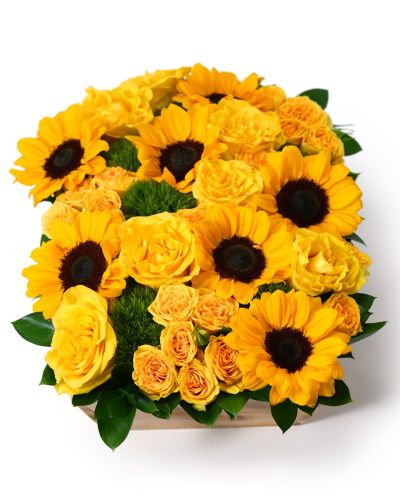 Flora Gift Box Yellow